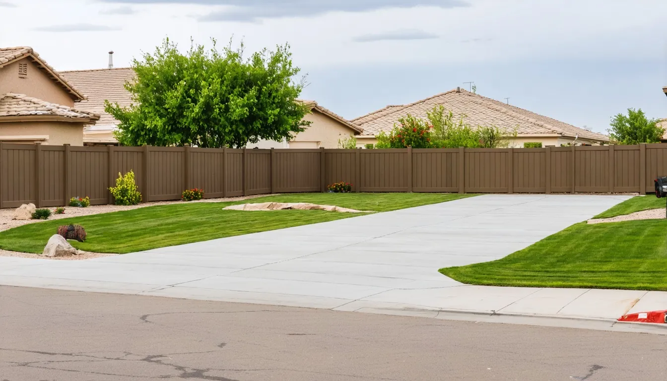 Fencing work underway in Chandler